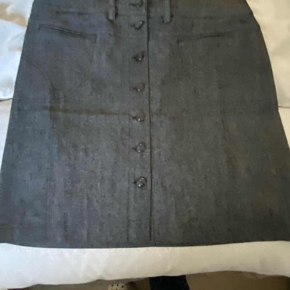 Elegant Gray Women's Skirt